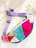 Sac banane éponge patchwork